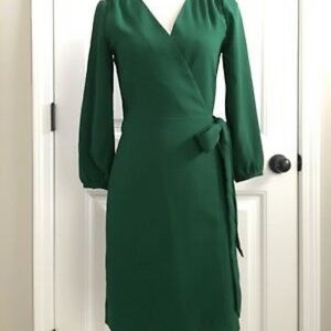 J Crew 365 Crepe Wrap Dress
